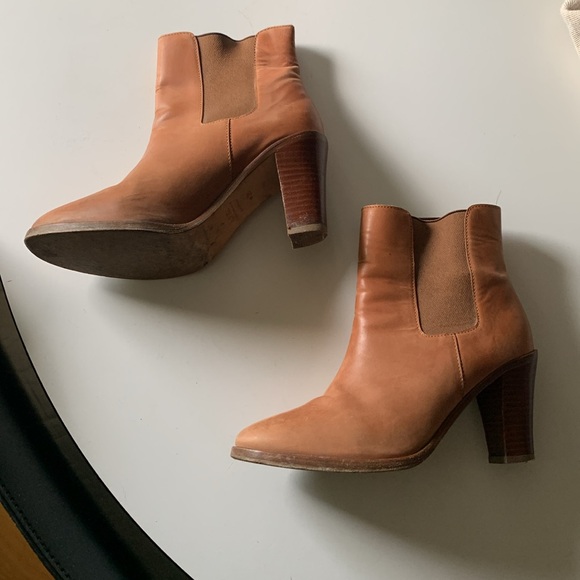 A.P.C. Leather Ankle Boots - Picture 2 of 9